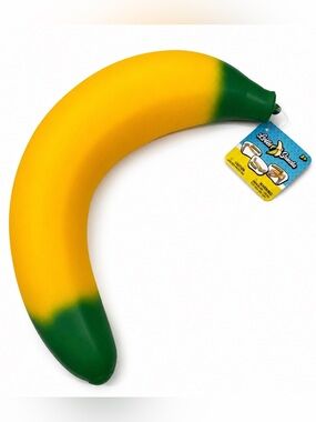 Laffy Snacks Banana Squishy Stress Toy Stretch Twist Fidget Sensory Kids Viral